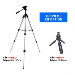 Télémètre laser 20 m - Bouton unique - Etanche IP54