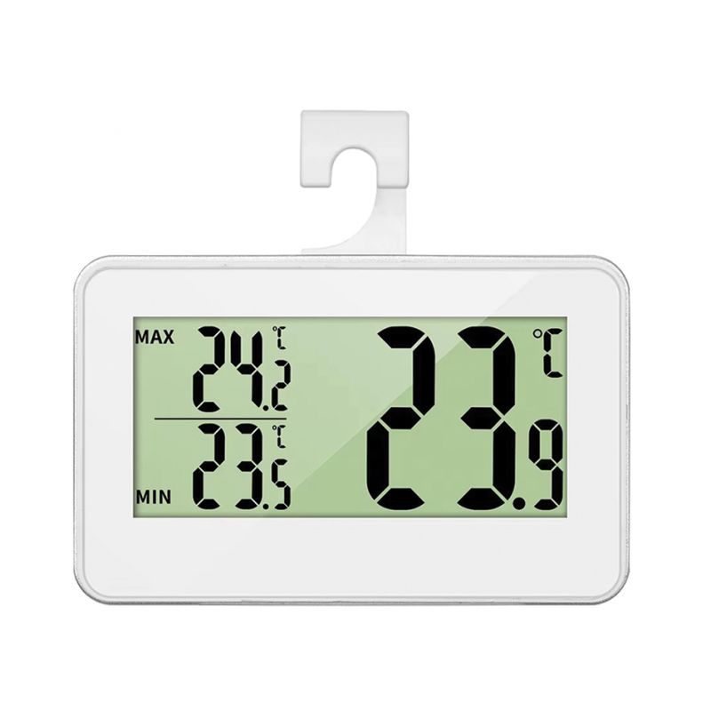 Thermomètre digital - Ambiant - Aimant / Béquille / Crochet - Maxi/Mini