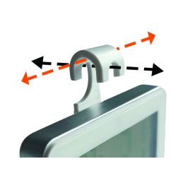 Thermomètre digital - Ambiant - Aimant / Béquille / Crochet - Maxi/Mini