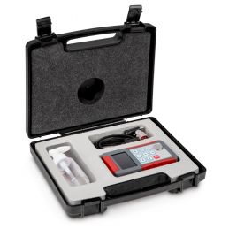 Mesureur d'épaisseur à ultrasons - Sonde déportée - 2 modes de mesure (Echo-Echo et Pulse-Echo) - Ecran LCD couleur