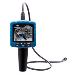 Endoscope LCD - Fibre optique 1 m - Écran couleur LCD 3,5'' - Photo/Vidéo sur carte SD