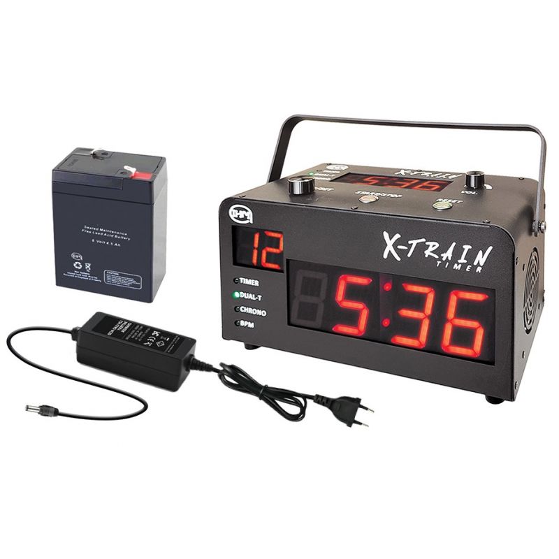 Minuterie d'entrainement "X-Train Timer" - Sur secteur ou batterie + chargeur