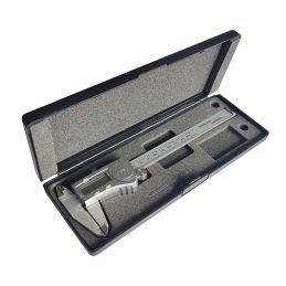 Pied à coulisse digital 150 mm - Double bec - Jauge de profondeur - Etanche IP54