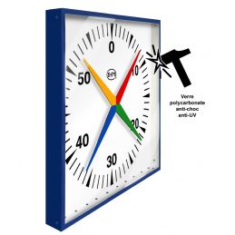 Compte-secondes cruciforme 625x625 mm - Etanche IP65 - NOUVEAU MODELE