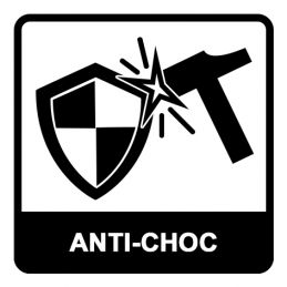 Verre polycarbonate pour horloge Ø 600 mm