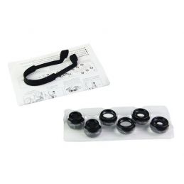 Lunette-loupe / Frontale binoculaire éclairante 10X, 15X, 20X et 25X - Rechargeable USB