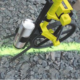 Odomètre mécanique avec support bombe traçage