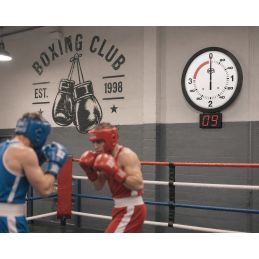 Compteur de round pour pendule de boxe