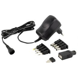 Adaptateur secteur 230 VAC / 7 tensions réglables