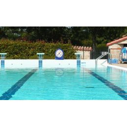 Compte-secondes portable cruciforme bord de bassin - 4 aiguilles