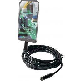 Endoscope digital Ecran + USB pour smartphone/tablette/PC - Fibre optique 5 m