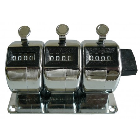 TOPTIE Compteur de bureau à 6 unités, Compteur clicker avec base, pour événements, personnes, inventaire TOPTIE Compteur de bureau à 6 unités, Compteur clicker avec base, pour événements, personnes, inventaire