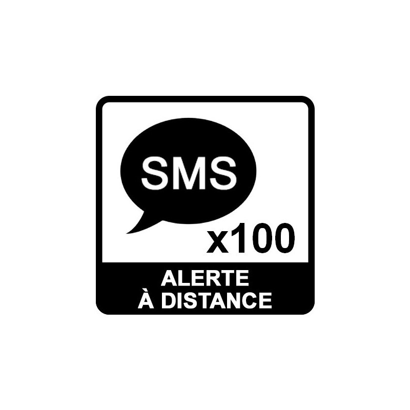 Crédit 100 SMS d'alerte pour 176BL ou 177BL