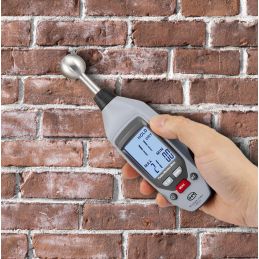 Humidimètre - Bois et matériaux - Ultrasons sans pénétration jusqu'à 40 mm - Alarme humidité