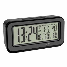 Réveil LCD - Radio-piloté - Température - Sortie USB 5 VDC