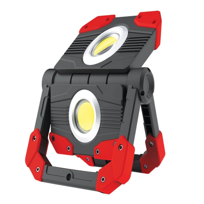 Lampe de travail - Projecteur - Orientable - Jusqu'à 3000 lm - Power Bank - Rechargeable