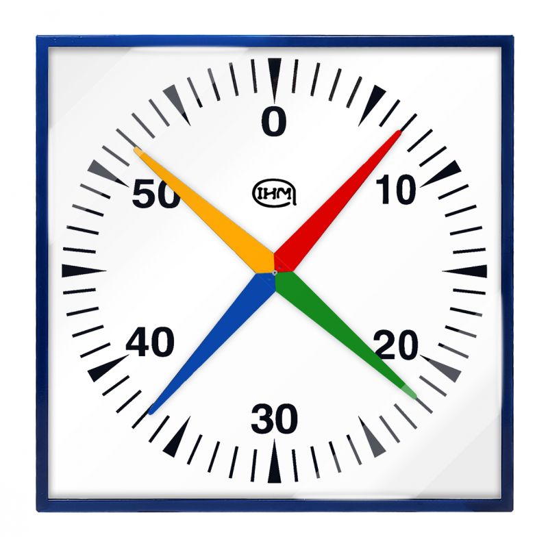 Compte-secondes cruciforme 625x625 mm - Etanche IP65 - NOUVEAU MODELE