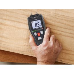 Humidimètre - Bois et matériaux - Pointes 19 mm / Capteur induction 40 mm