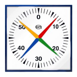 Compte-secondes cruciforme 625x625 mm - Etanche IP65 - NOUVEAU MODELE